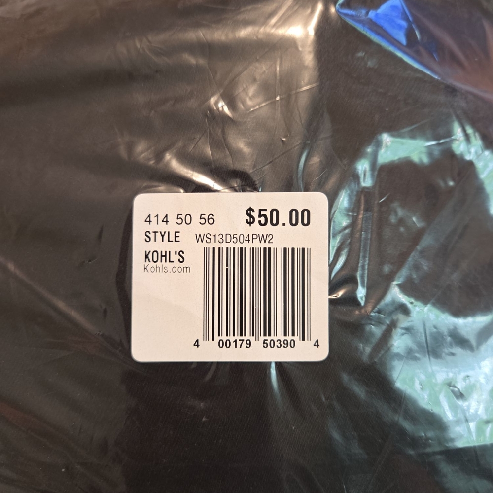 NWT Sonoma Denim Skinny Jeans In Black Form-Fitting Stretchy Size26 - Picture 4 of 6